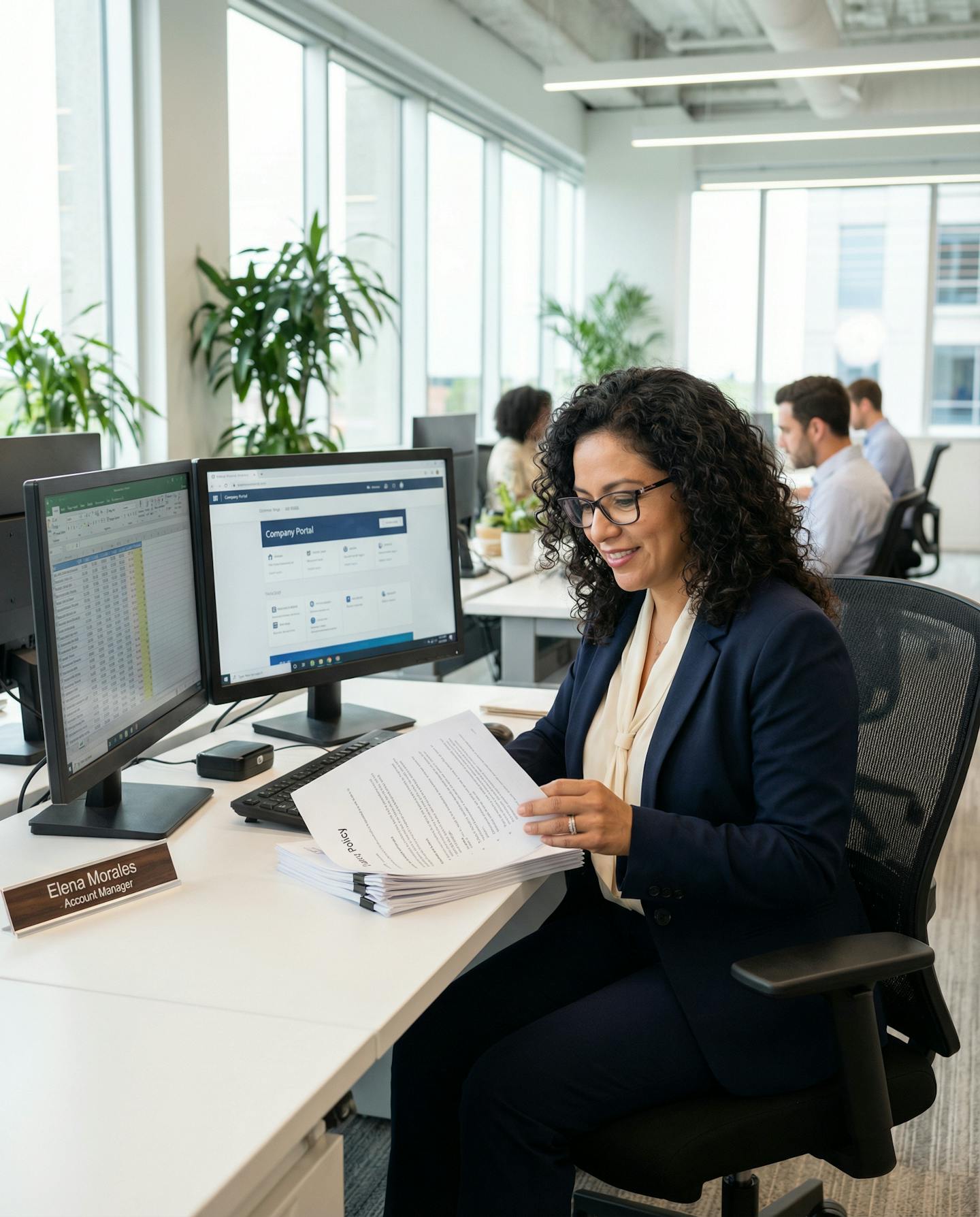 Industry image: Insurance talent — showing placed insurance staff.