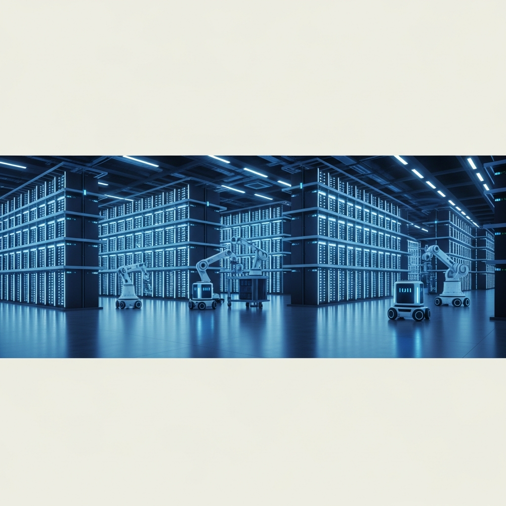 Abstract geometric composition of overlapping translucent panels in warm vermillion and deep charcoal on cream background, sharp architectural edges, minimal editorial style, no text